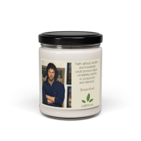 Imran Khan Scented Soy Candle, 9oz V4 - Image 5