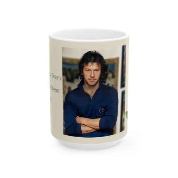 Imran Khan Quote Ceramic Mug, (11oz, 15oz) V4