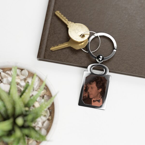 Imran Khan Rectangle Photo Keyring V7 - Image 2