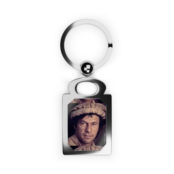 Imran Khan Rectangle Photo Keyring V1