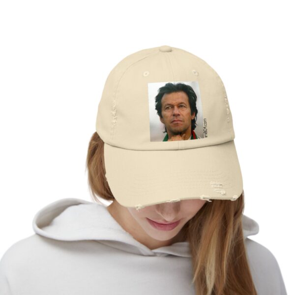 Imran Khan Unisex Distressed Cap V2 - Image 4