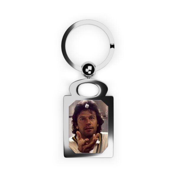 Imran Khan Rectangle Photo Keyring V15