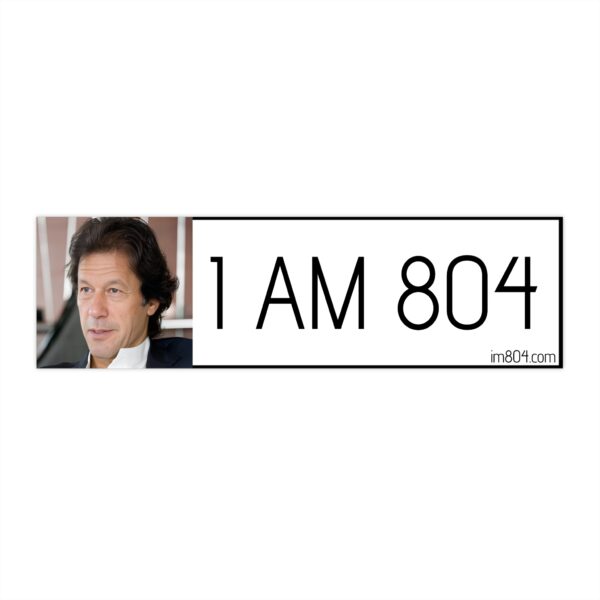 Imran Khan Bumper Stickers V43 - Image 4