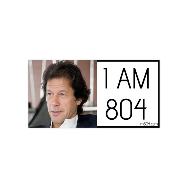 Imran Khan Bumper Stickers V43