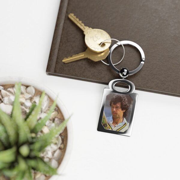 Imran Khan Rectangle Photo Keyring V6 - Image 2