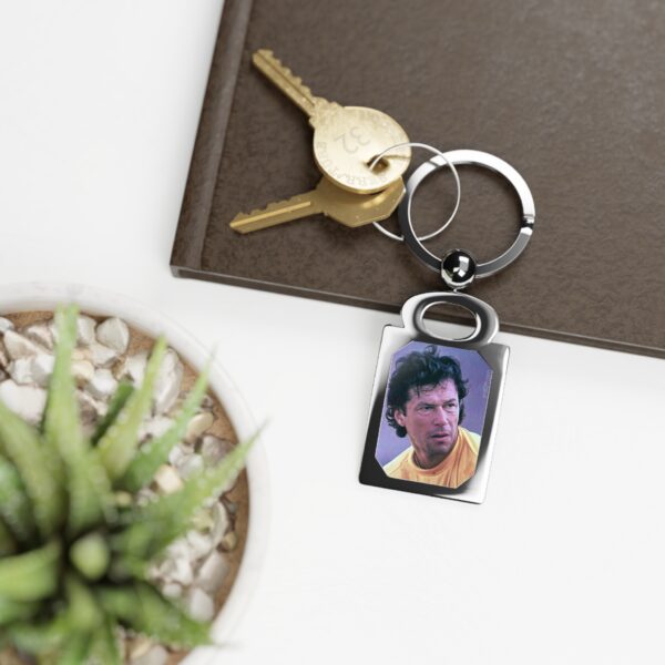 Imran Khan Rectangle Photo Keyring V11 - Image 2