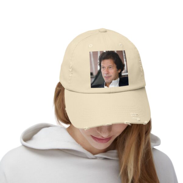 Imran Khan Unisex Distressed Cap V43 - Image 2