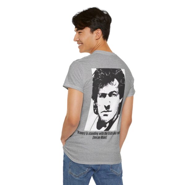 Imran Khan Unisex Heavy Cotton Tee V50 - Image 10