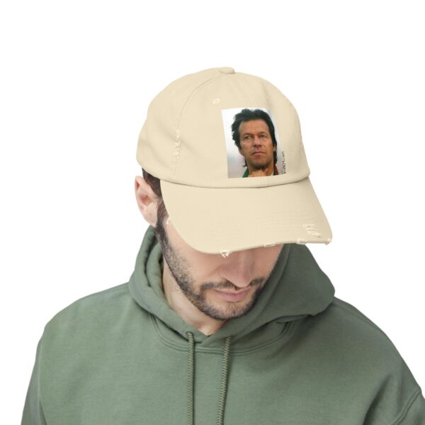 Imran Khan Unisex Distressed Cap V2 - Image 6