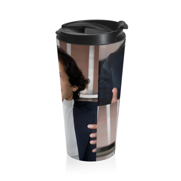 Imran Khan Stainless Steel Travel Mug V43 - Image 5