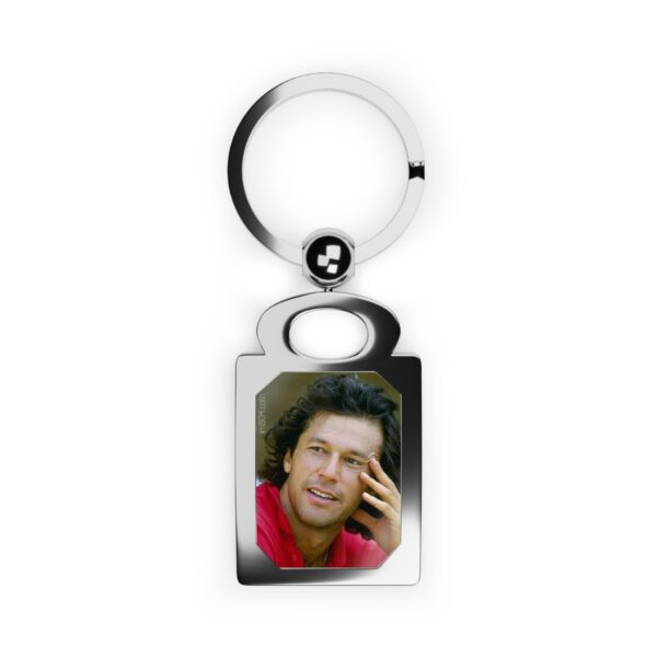 Imran Khan Rectangle Photo Keyring V13