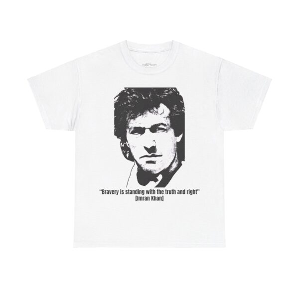 Imran Khan Unisex Heavy Cotton Tee V50 - Image 13