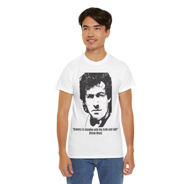 Imran Khan Unisex Heavy Cotton Tee V50 - Image 14