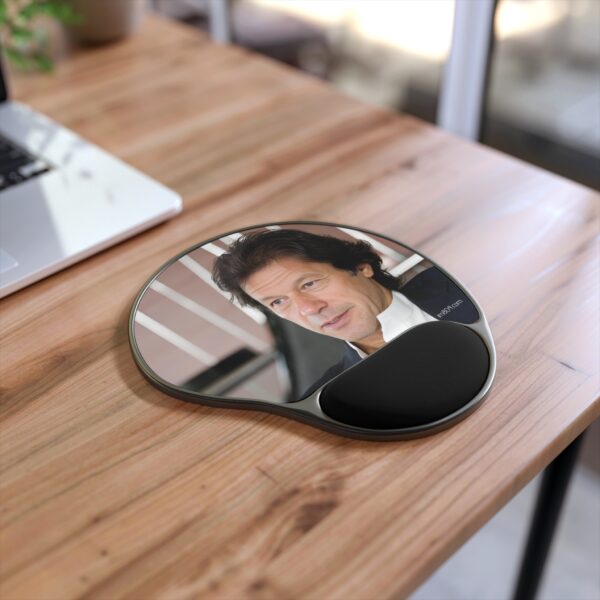 Imran Khan Mouse Pad With Wrist Rest V43 - Image 2