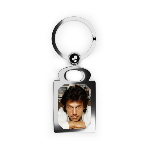 Imran Khan Rectangle Photo Keyring V3